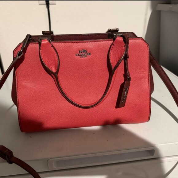 Coach Color Block  Madison Mini Lexington Crossbody - Picture 1 of 3